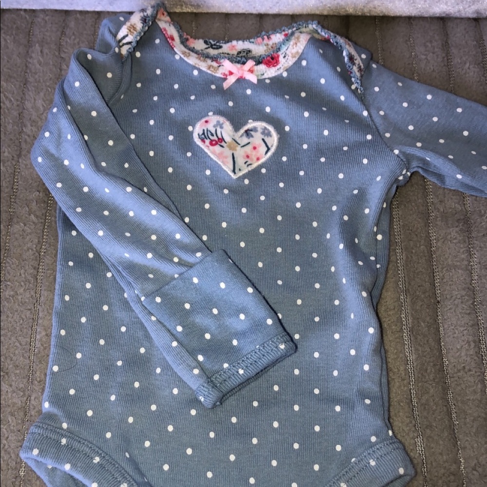 Newborn long sleeve onesie
